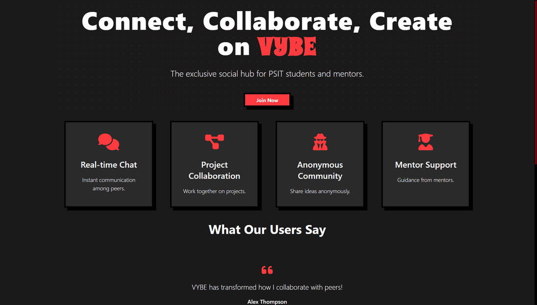 VYBE – Campus Collaboration Platform
